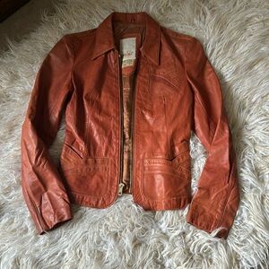 GANDALF vintage leather jacket. XS. Rare